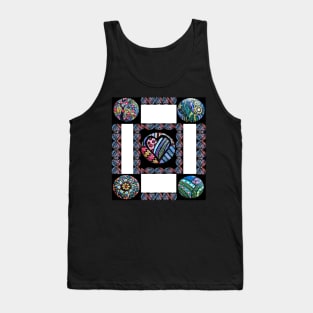 Hearts ,flowers,patterns and landscapes by LowEndGraphics Tank Top